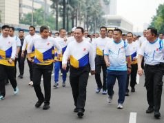 Kapolri Sapa dan Berbaur dengan Masyarakat di CFD Jakarta, Jelang Hari Bhayangkara