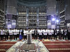 Presiden Prabowo Subianto Salat Iduladha 1446 Hijriah di Masjid Istiqlal Jakarta