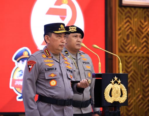 Dalam Rangka HUT Bhayangkara ke-79, Kapolri Pimpin Upacara Pemuliaan Nilai-Nilai Tribrata