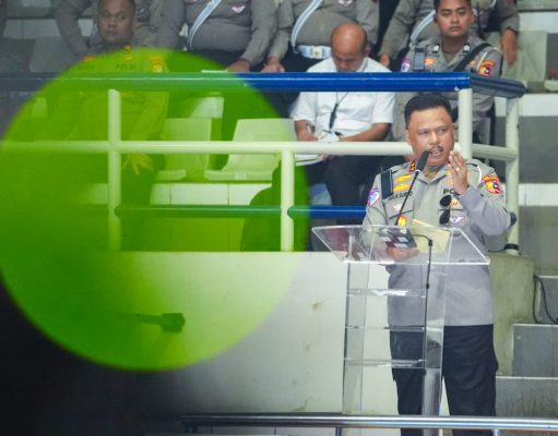 Kakorlantas Pimpin TFG Rolakir Pengamanan HUT ke-79 Bhayangkara
