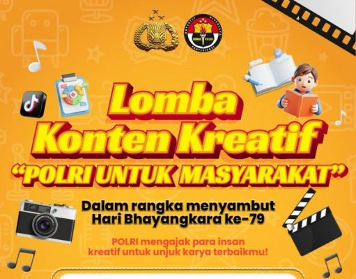 Total Hadiah Ratusan Juta Rupiah, Divisi Humas Polri Ajak Insan Kreatif Ikuti Lomba Konten Kreatif “Polri Untuk Masyarakat”