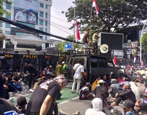 Amankan Aksi Nelayan di KKP Polisi Terjunkan 918 Personel Gabungan