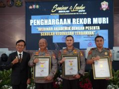 Seminar ‘Polisi dan Masyarakat’ Sespimma Lemdiklat Polri Angkatan 73 Raih Rekor MURI