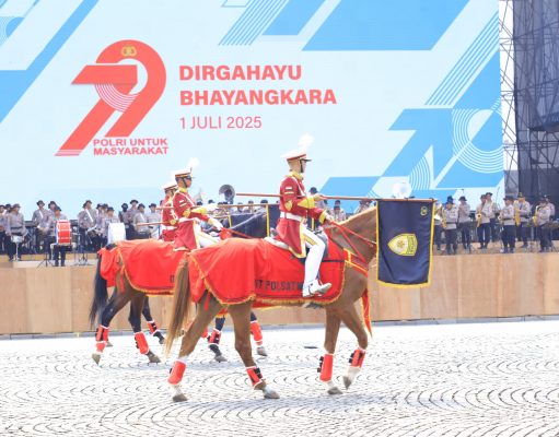 Perayaan Puncak Hari Bhayangkara Ke-79 di Kawasan Monas, Berbagai Atraksi akan Tampil; Pasukan Turangga dan Motor Layang
