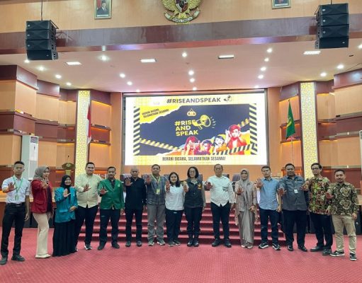 ‘Kampanye Rise And Speak’ di USU Madan Cegah Kekerasan dan Eksploitasi