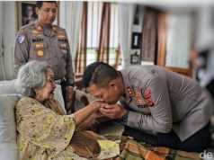 Sowan ke Eyang Meri Hoegeng, Kapolres Bogor Minta Restu Peresmian Pos Gadog