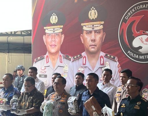 Dalam Dua Bulan Polda Metro Tangkap 1.672 Tersangka Narkoba