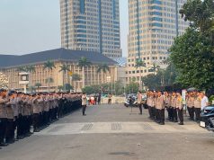 Amankan Aksi Ojol di Silang Selatan Monas Polisi Kerahkan 1.632 Personel