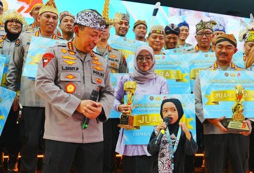 Dalam Awarding Day Bhayangkara ke-79 Kapolri Terpukau dengan Dongeng dari Hafiza