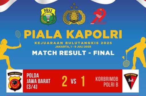Tundukkan Korbrimob di Partai Final yang Menegangkan Akhirnya Polda Jabar Juara Piala Kapolri 2025