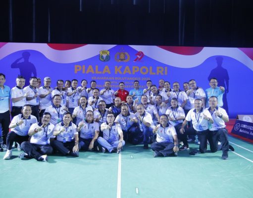 Kejuaraan Bulutangkis Nasional Kapolri Cup 2025 Diawaki Eks Batalyon Bhara Daksa