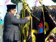 Presiden Prabowo Anugerahkan Tanda Kehormatan Nugraha Sakanti ke 7 Satuan Kerja Polri