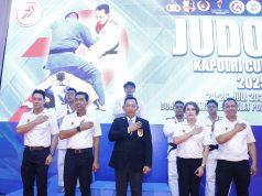 Di Kejuaraan Judo Kapolri Cup 2025 Kapolri Turun Menjadi Wasit
