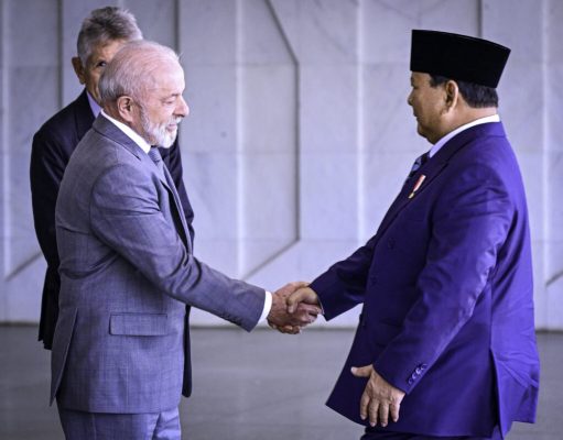 Presiden Prabowo Disambut Hangat dalam Upacara Kenegaraan di Istana Planalto, Brasilia