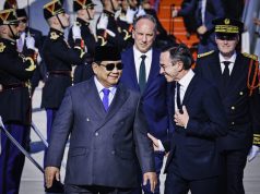 Tiba di Paris untuk Hadiri Bastille Day, Presiden Prabowo disambut Jajar Kehormatan