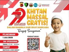 Polda Jabar Rayakan HUT Bhayangkara ke-79 dengan Sunat dan Cek Kesehatan Gratis untuk Masyarakat