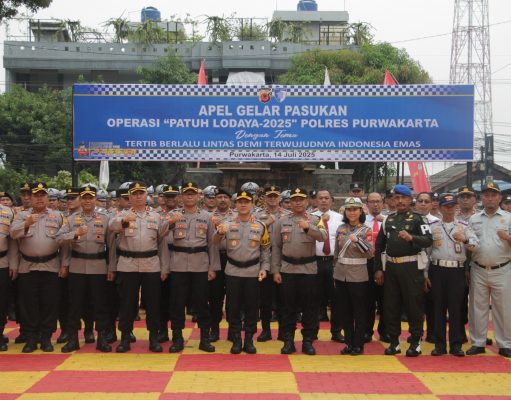 Tekan Angka Kecelakaan Lalu Lintas, Operasi Patuh Lodaya 2025 di Purwakarta Dimulai