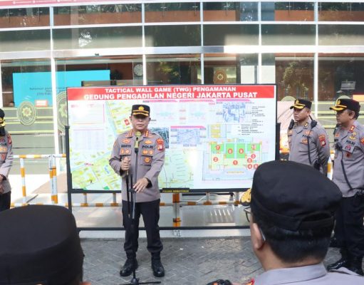 Amankan Sidang Vonis Hasto Kristiyanto di PN Jakarta Pusat, Polda Metro Kerahkan 1.658 Personel Gabungan
