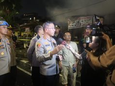 Kapolres Metro Jakarta Selatan Cek Lokasi Kebakaran Pasar Taman Puring