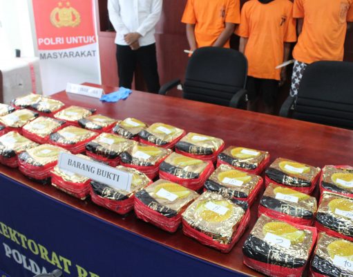 Penyelundupan 30 Kg Sabu Digagalkan Polda Sulteng, Tiga Kurir Internasional Ditangkap