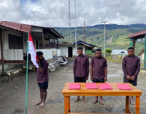 Papua Tengah, Empat Anggota KKB Kodap III Sinak Nyatakan Ikrar Setia kepada NKRI di Puncak