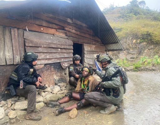KKB Male Telenggen di Puncak Jaya Ditangkap Satgas Ops Damai Cartenz