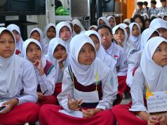 Personel Lanud Husein Sastranegara Berikan Wawasan Kebangsaan Dalam Kegiatan MPLS Sekolah Negeri di Bandung