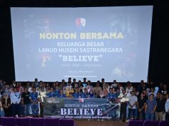 Gelorakan Patriotisme Prajurit, Keluarga Besar Lanud Husein Sastranegara Gelar Nobar Film “Believe”