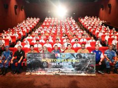 Tumbuhkan Semangat Cinta Tanah Air Lanud Husein Sastranegara Ajak SMA Negeri Cimindi Bandung Nobar Film Believe
