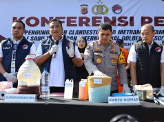 Polda Jabar Ungkap Laboratorium Pembuatan Sabu Jaringan Internasional