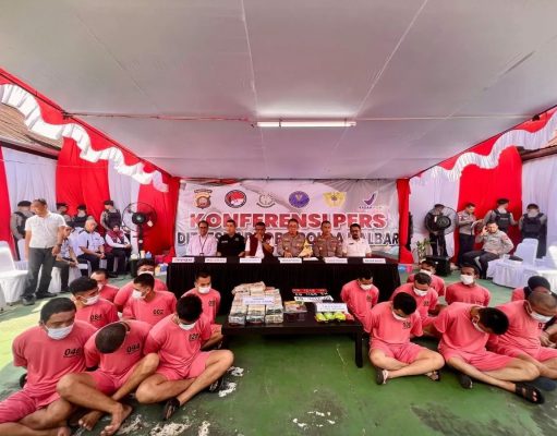 23 Kilogram Sabu dan Ribuan Butir Ekstasi di Kalbar Dimusnahkan Polisi