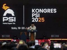 Presiden Prabowo Tutup Konggres PSI di Solo