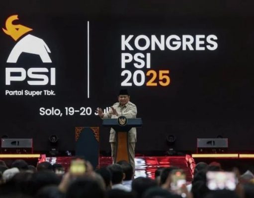 Presiden Prabowo Tutup Konggres PSI di Solo