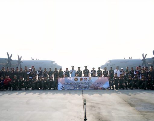 Jalankan Misi Kemanusiaan ke Gaza Satgas Garuda Merah Putih-II Diberangkatkan