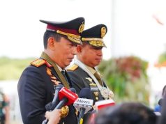 Kapolri dan Pejabat Utama Mabes Polri Hadiri Upacara di Istana Negara Pada Peringatan HUT ke-80 RI