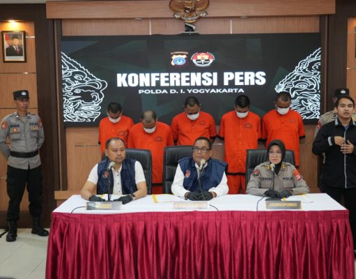 Polda DIY Luruskan Fakta Penangkapan Lima Pelaku Judi Online