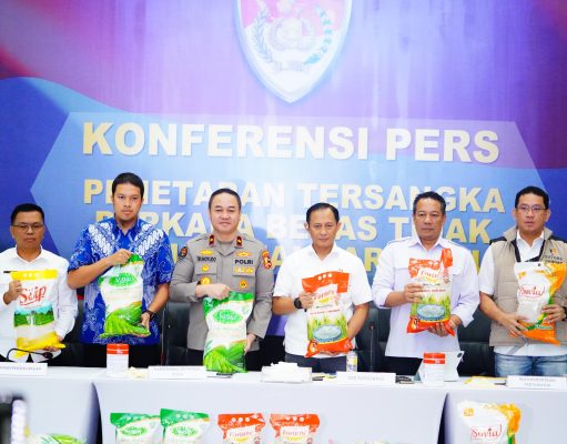 Bareskrim Paparkan Tindak Pidana Dari Temuan Beras Oplosan PT PIM
