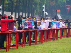 Korbrimob Polri Menyelenggarakan Dua Perlombaan Sekaligus Dalam Rangka HUT Polwan RI Ke-77