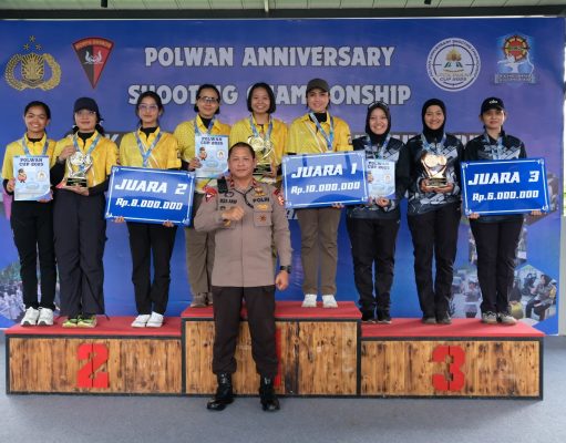 Anniversary Shooting Championship 2025 Resmi Ditutup, Berikut Daftar Polwan yang Juara