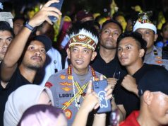 Kehangatan Kapolri di Tengah Semarak Panggung Rakyat Bundaran HI