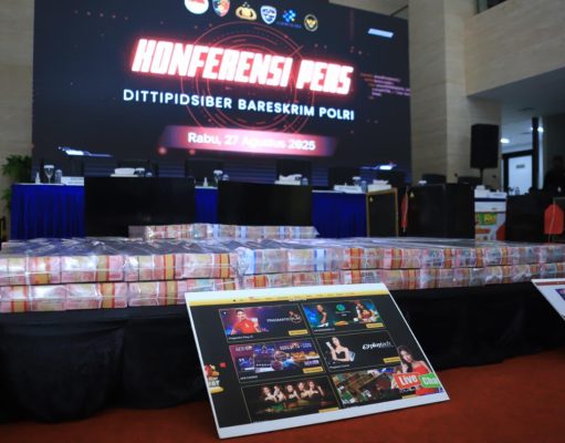 Bareskrim Polri Ungkap Sindikat Judi Online Jaringan Internasional, Sita Rp16,4 Miliar dan Bekukan 76 Rekening