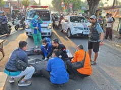 Pelajar di Karangpilang Terlibat Kecelakaan Maut, MD Ditempat