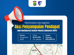 Polda Metro Jaya Siapkan Rekayasa Lalu Lintas Untuk Unjuk Rasa Buruh Hari Ini