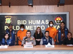 Dua Tersangka Hak Cipta Siaran Chanel Nex Parabola Ditangkap Ditressiber Polda Metro Jaya