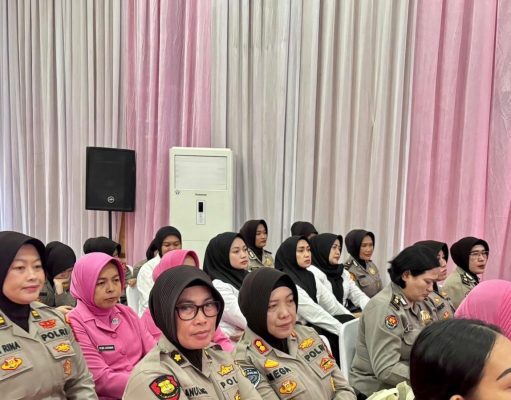 Seminar Deteksi Dini Kanker Serviks dan Payudara Diikuti Oleh Bhayangkari dan Polwan Polda Jabar