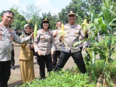 Kapolres Metro Jaksel Lakukan Pengecekan pada Lokasi Ketahanan Pangan