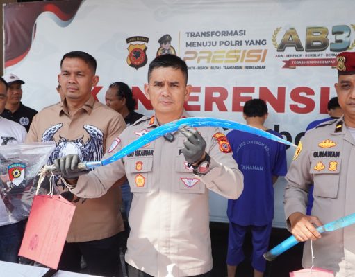 3 Pelaku Tawuran Konten Maut di Kesunean Berhasil Ditangkap Polres Cirebon Kota, 6 Buron