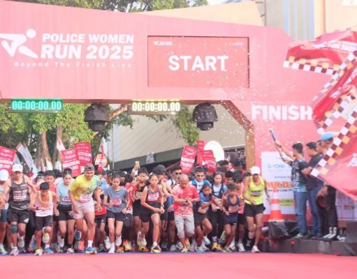 3.700 Peserta Mengikuti Police Women Run 2025 di Bukittinggi Peringati Hari Jadi Polwan