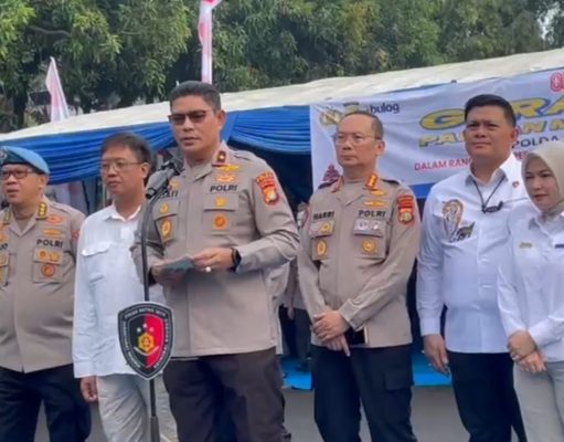 Jual Beras Murah Rp55.000/5 Kg Polda Metro Gelar Gerakan Pangan Murah