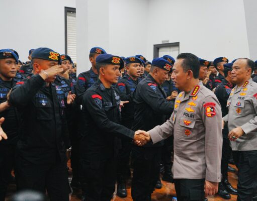 Kapolri Beri Apresiasi dan Perkuat Motivasi Saat Kunjungi Mako Brimob Kwitang